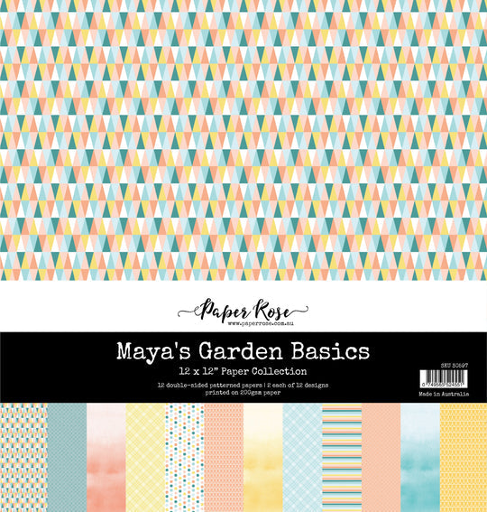 Maya's Garden Basics 12x12 Paper Collection