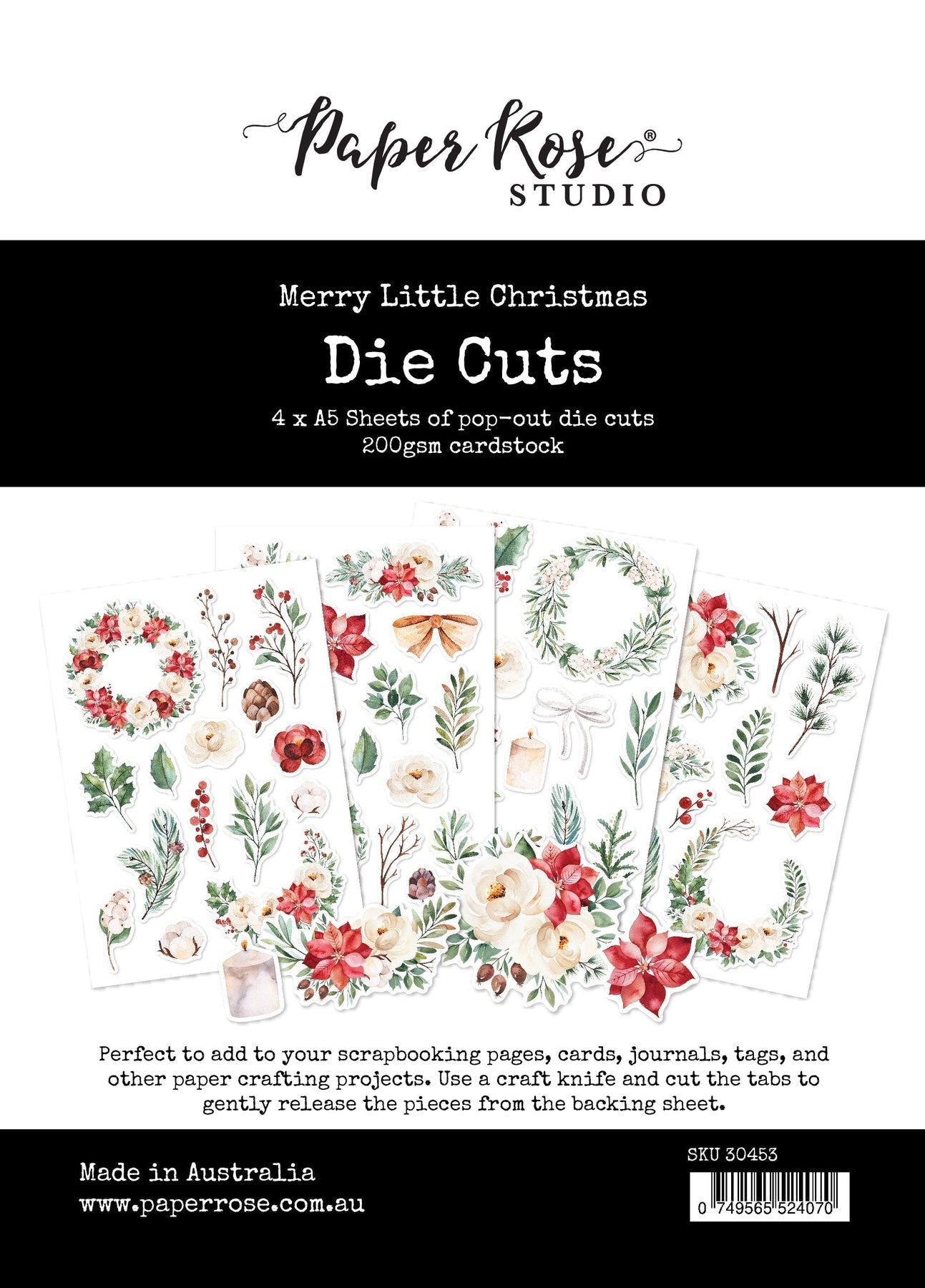 Merry Little Christmas Die Cuts