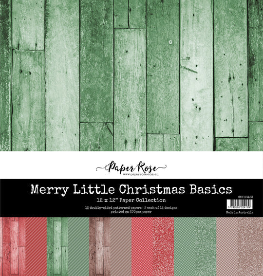 Merry Little Christmas Basics 12x12 Paper Collection