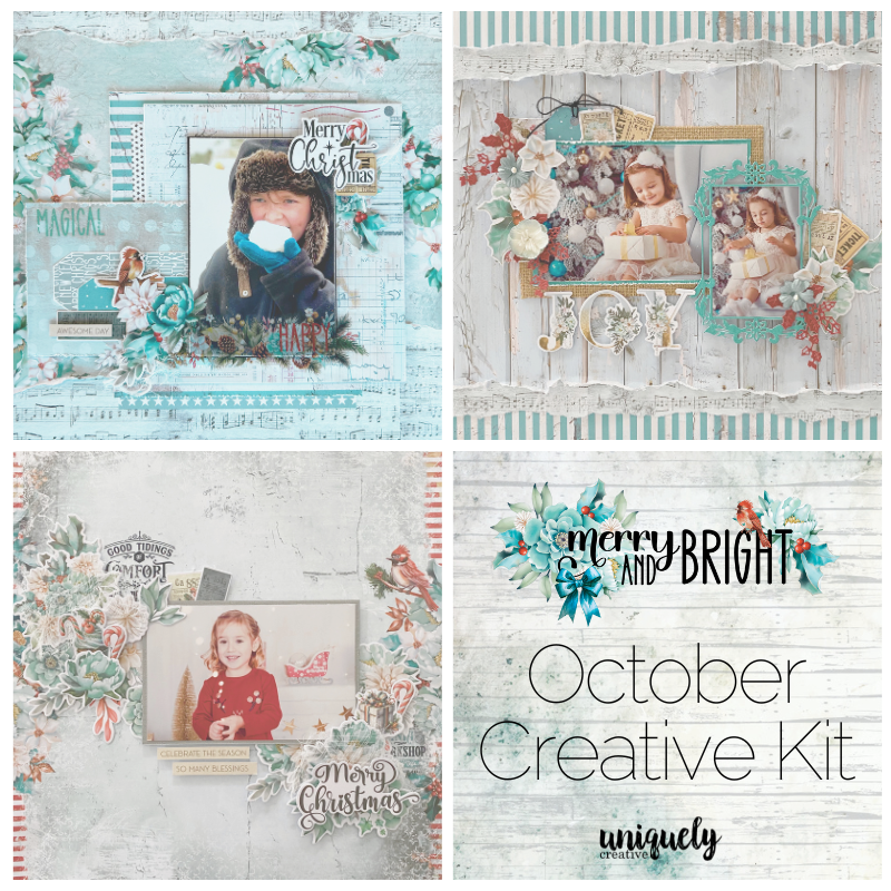 Merry and Bright Scrapbooking Creative Pack