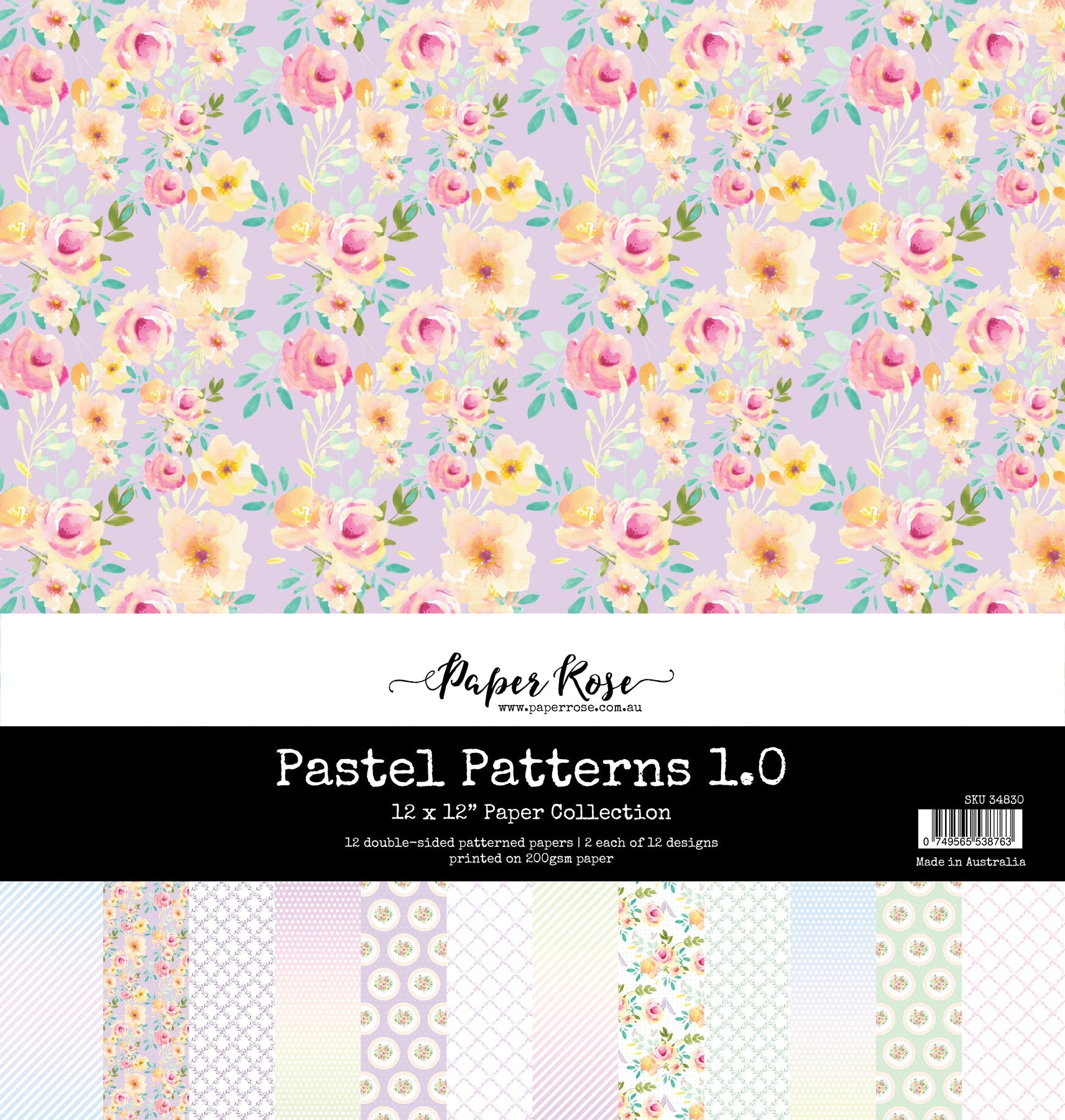 Pastel Patterns 1.0 12x12 Paper Collection