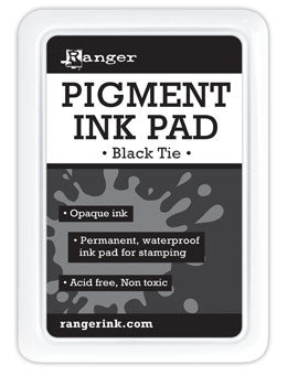 Pigment ink Pad Black Tie