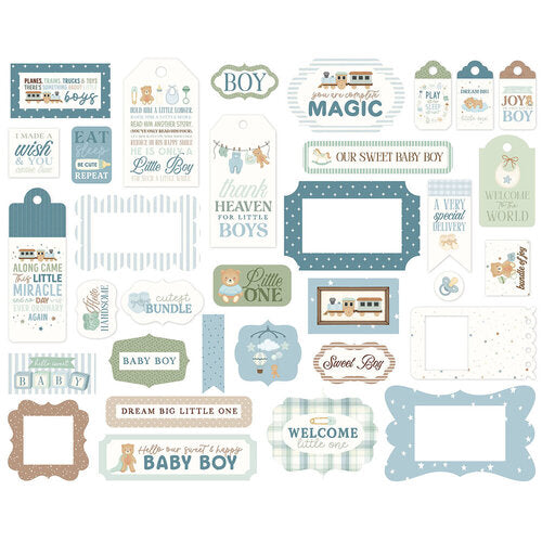 Little Lullabies – Baby Boy Frames & Tags
