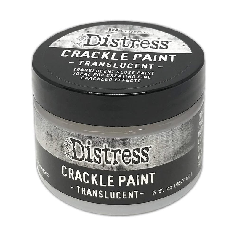 Tim Holtz Distress Crackle Paint 3oz - Translucent