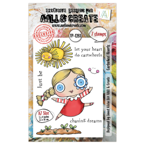 Cartwheel Hearts Stamp Set