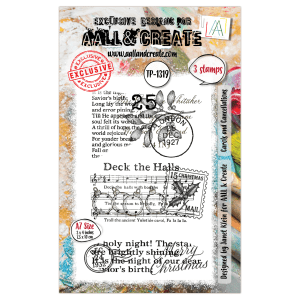 Carols and Cancellations Stamp Set