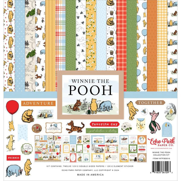 Echo Park - Winnie The Pooh Collection - 12 x 12 Collection Kit