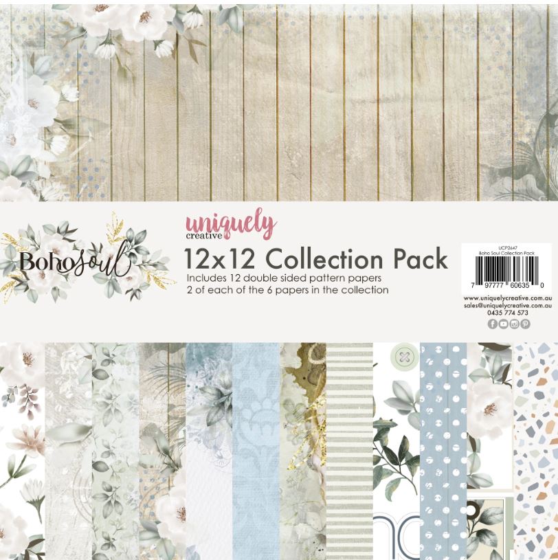 Boho Soul 12x12 Collection Pack
