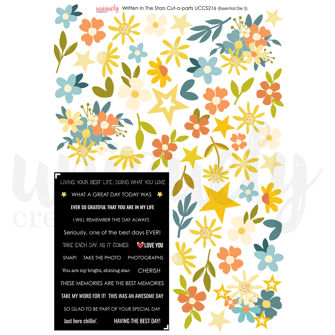 Written in the Stars Cut-a-Part Sheet
