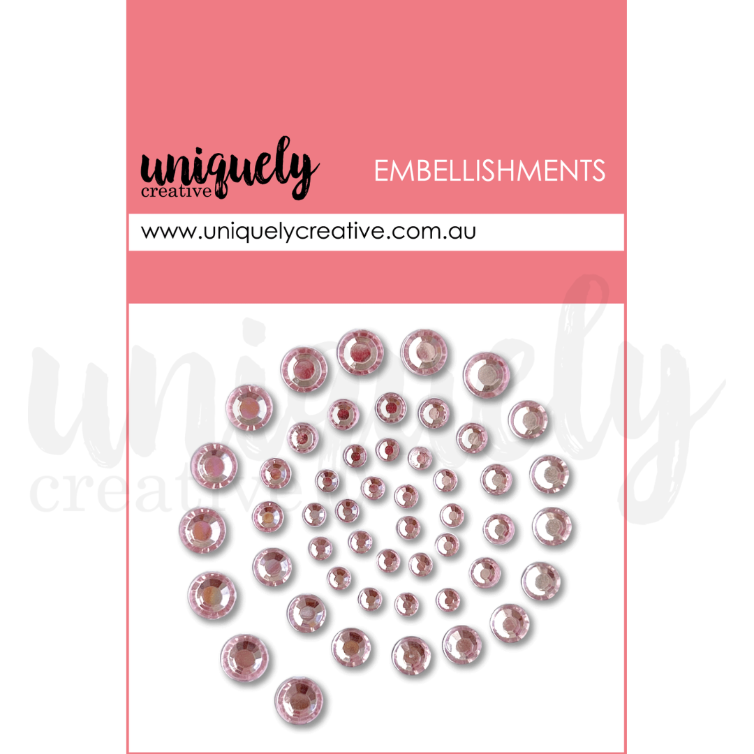 Pink Rhinestones
