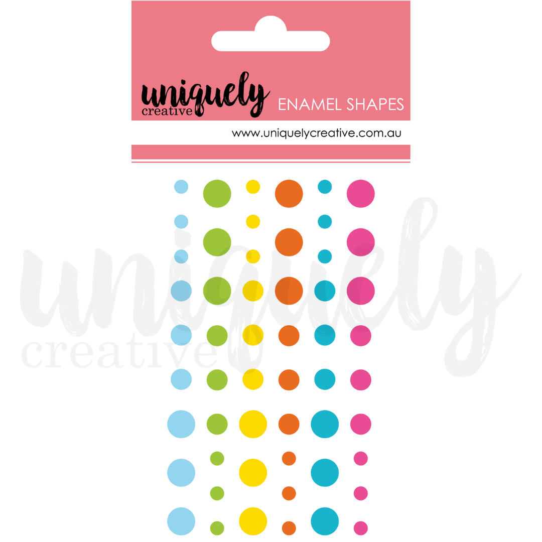 Spring Enamel Dots