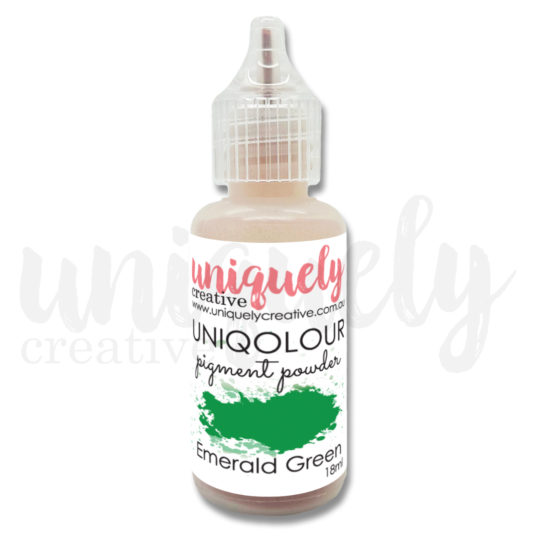 UNIQOLOUR Pigment Powder - Emerald Green