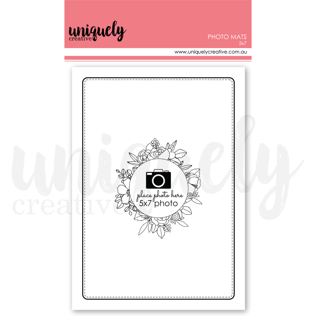 5x7 Photo Mats