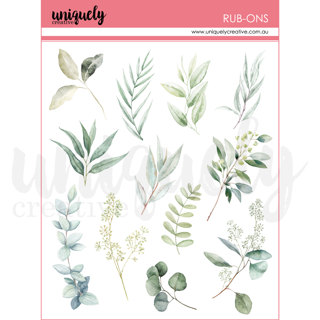 Boho Botanicals Rub-Ons