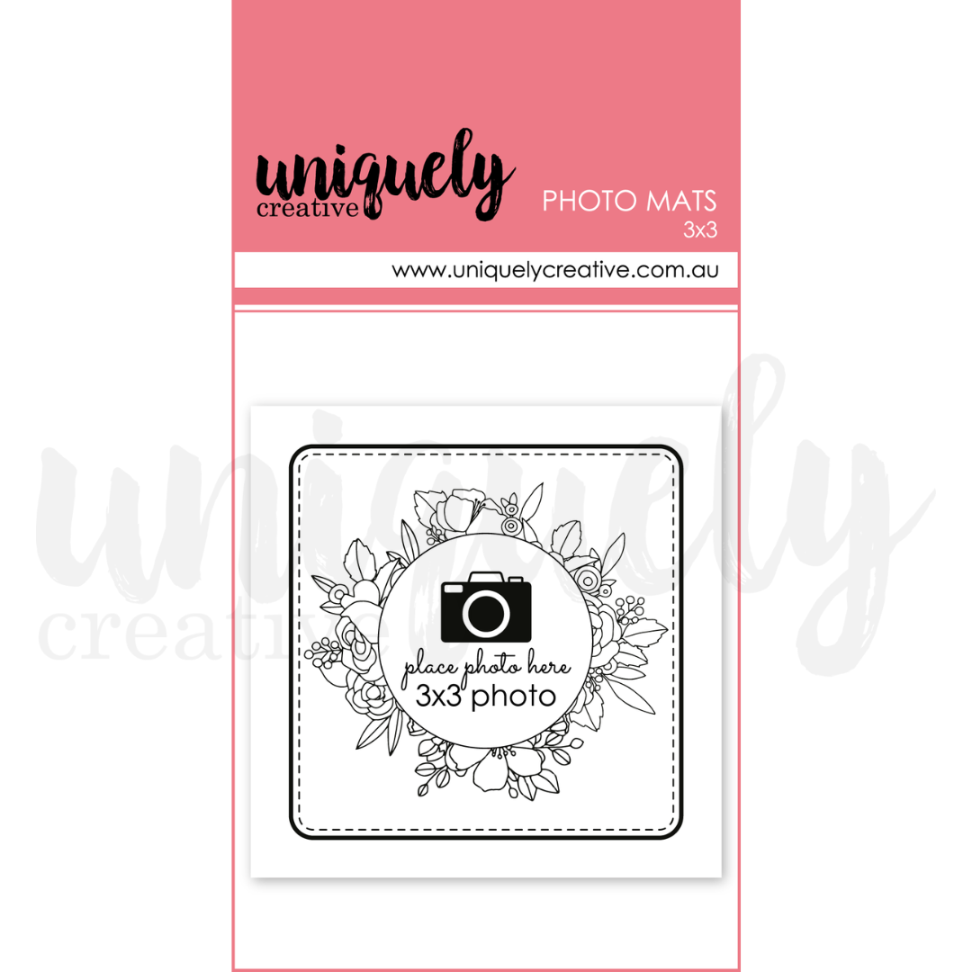 3x3 Photo Mats