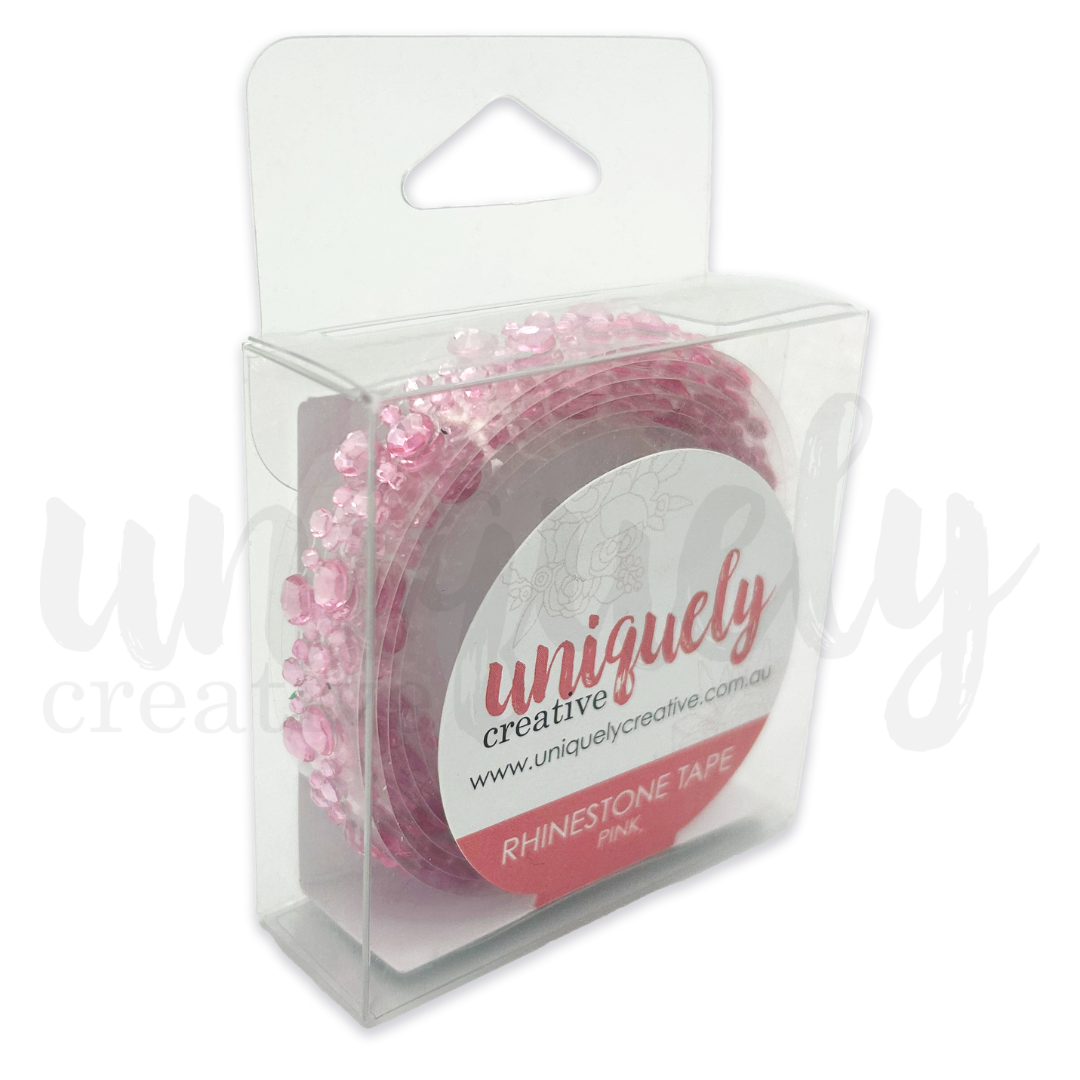 Rhinestone Tape - Pink