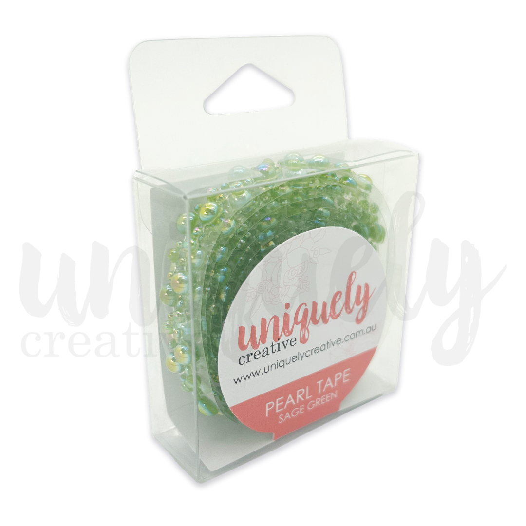Pearl Tape - Sage Green