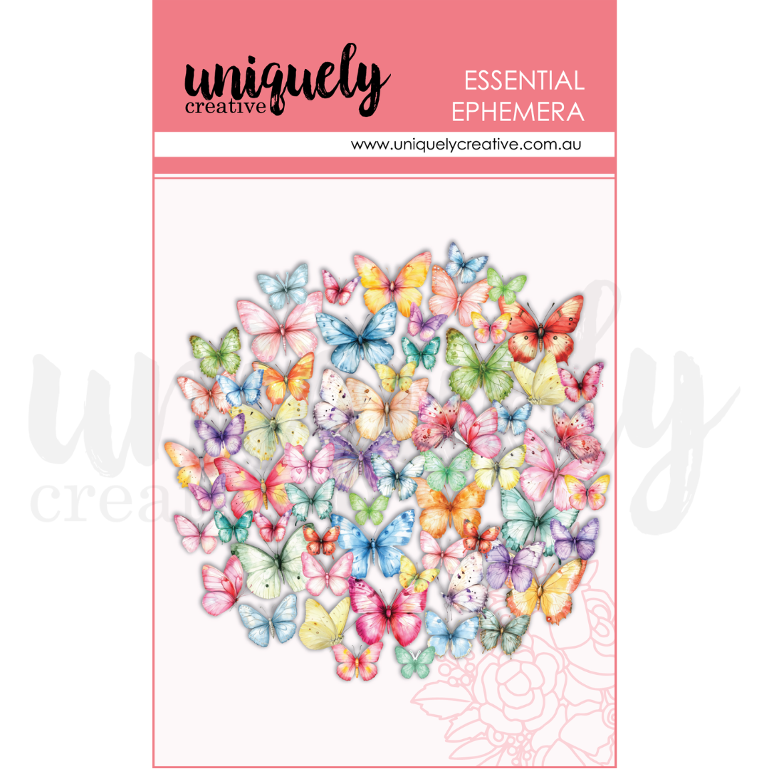Colourful Butterflies Ephemera