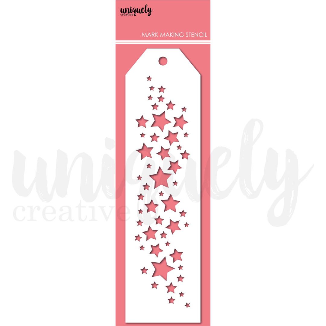 Starfall Mark Making Stencil