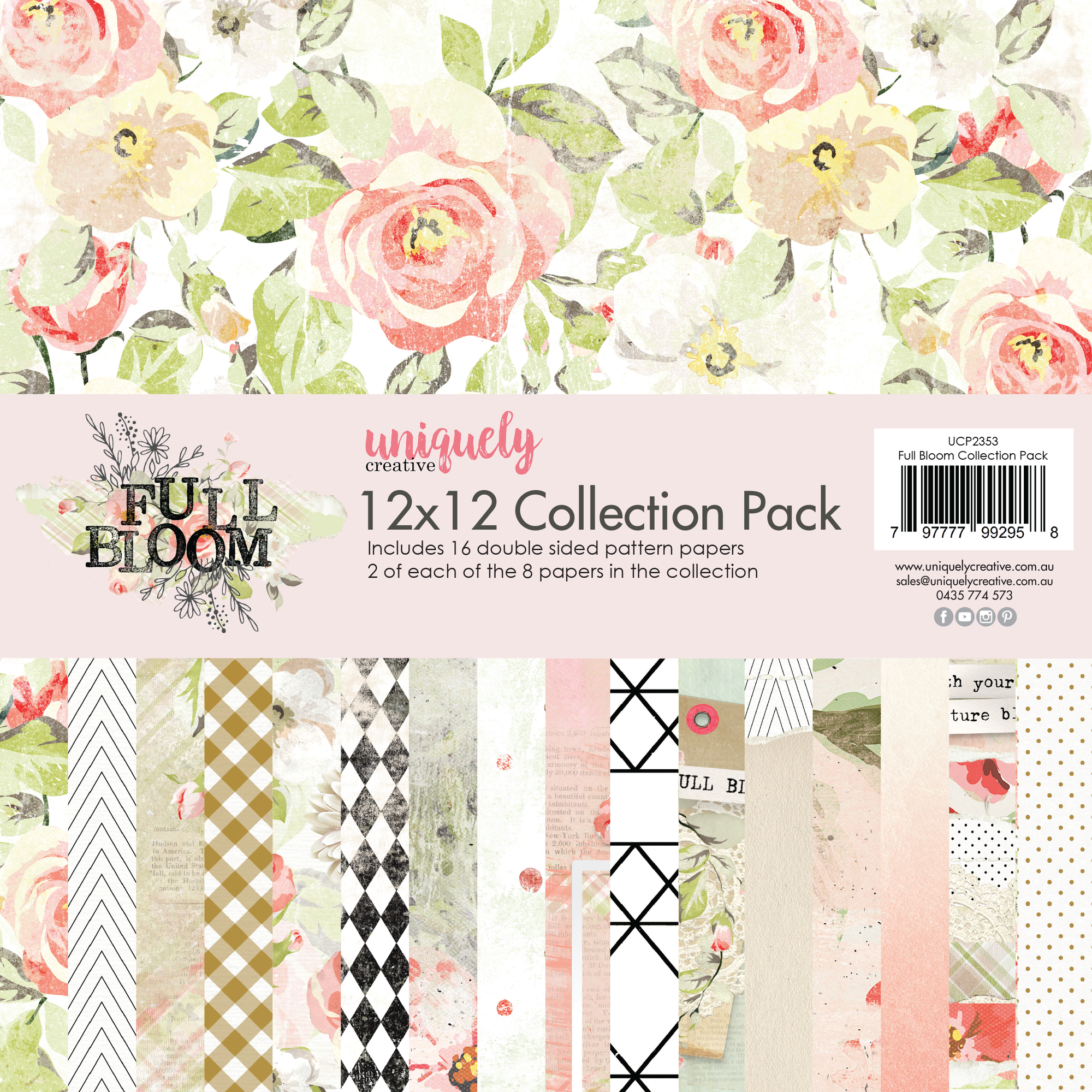 Full Bloom 12x12 Collection Pack