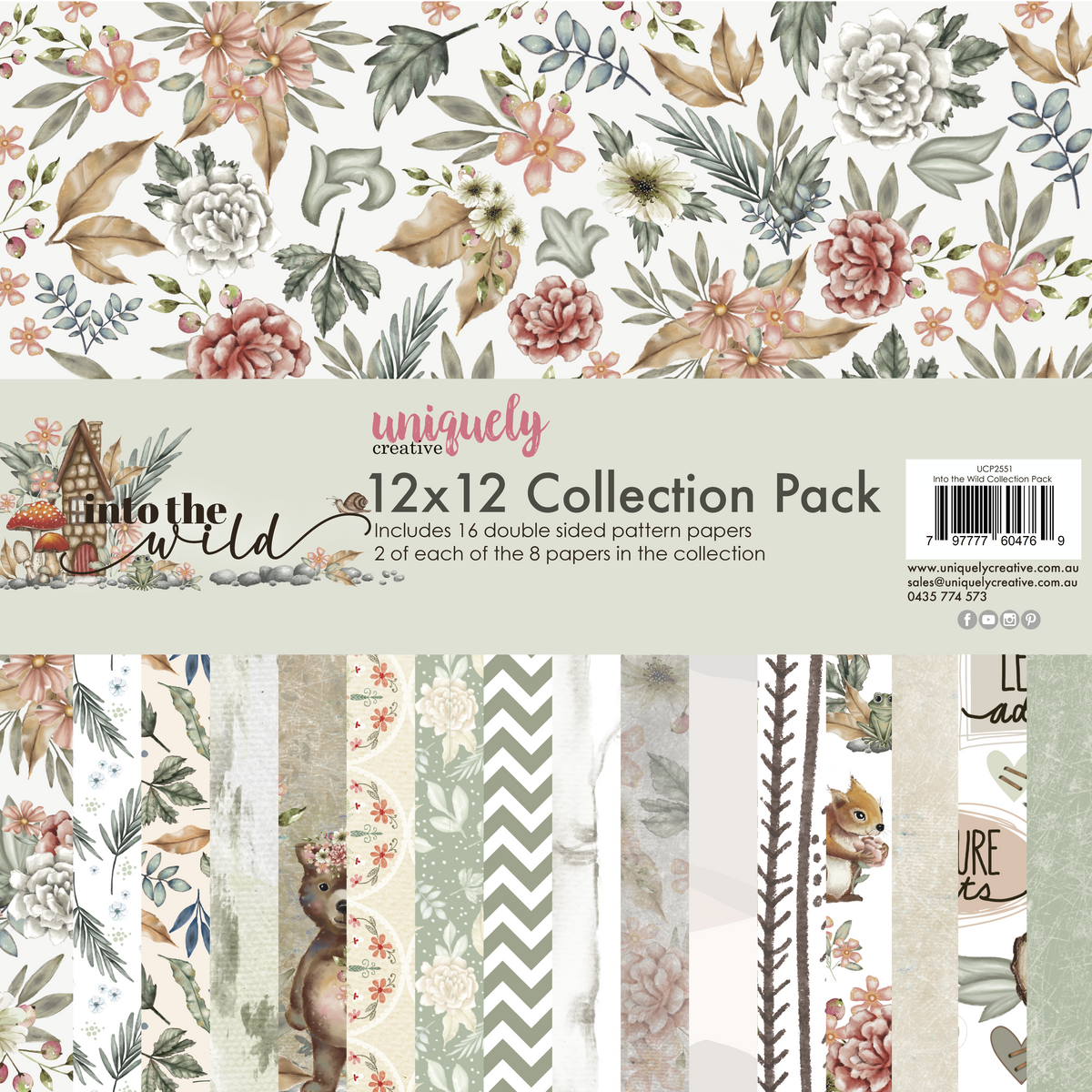 Into The Wild 12x12 Collection Pack