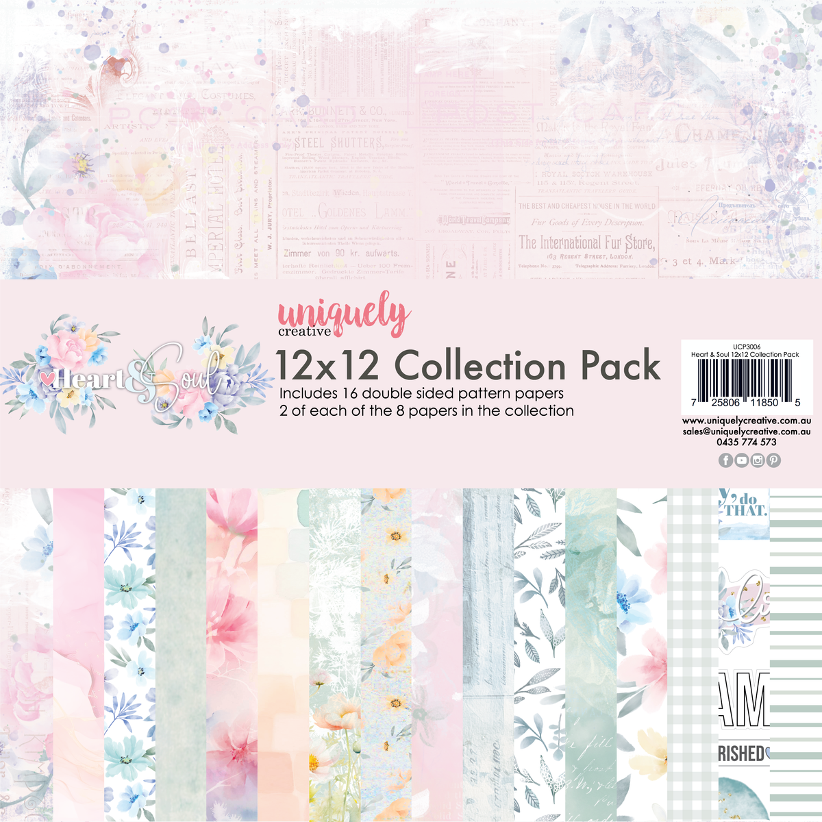 Heart & Soul 12x12 Collection Pack