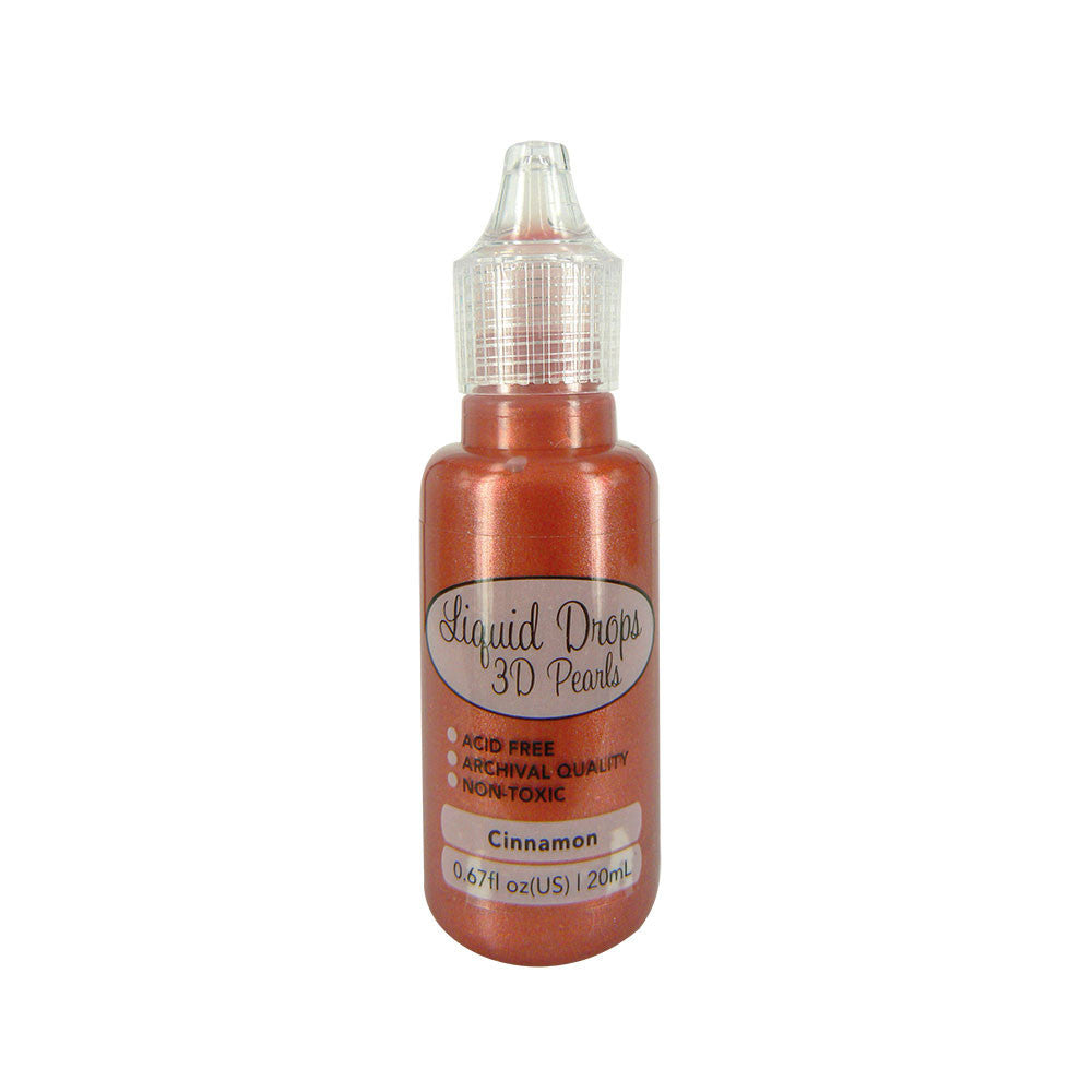 Liquid Drops 3D Pearls - Cinnamon