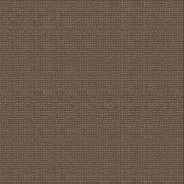CC Textured Cardstock - 12x12 - Chocolate (216gsm)