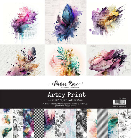 Artsy Print 12x12 Paper Collection