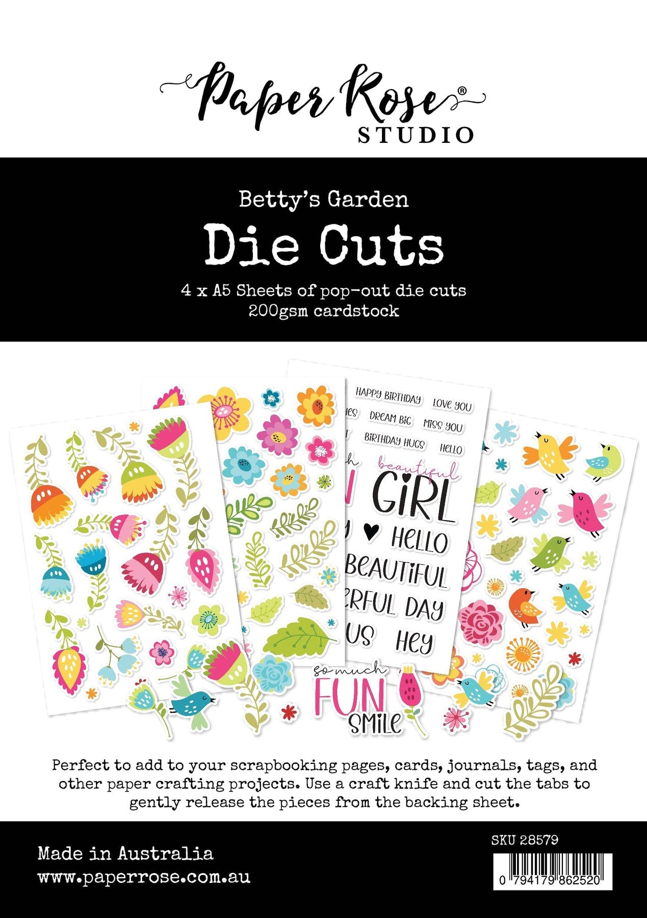 Betty's Garden Die Cuts