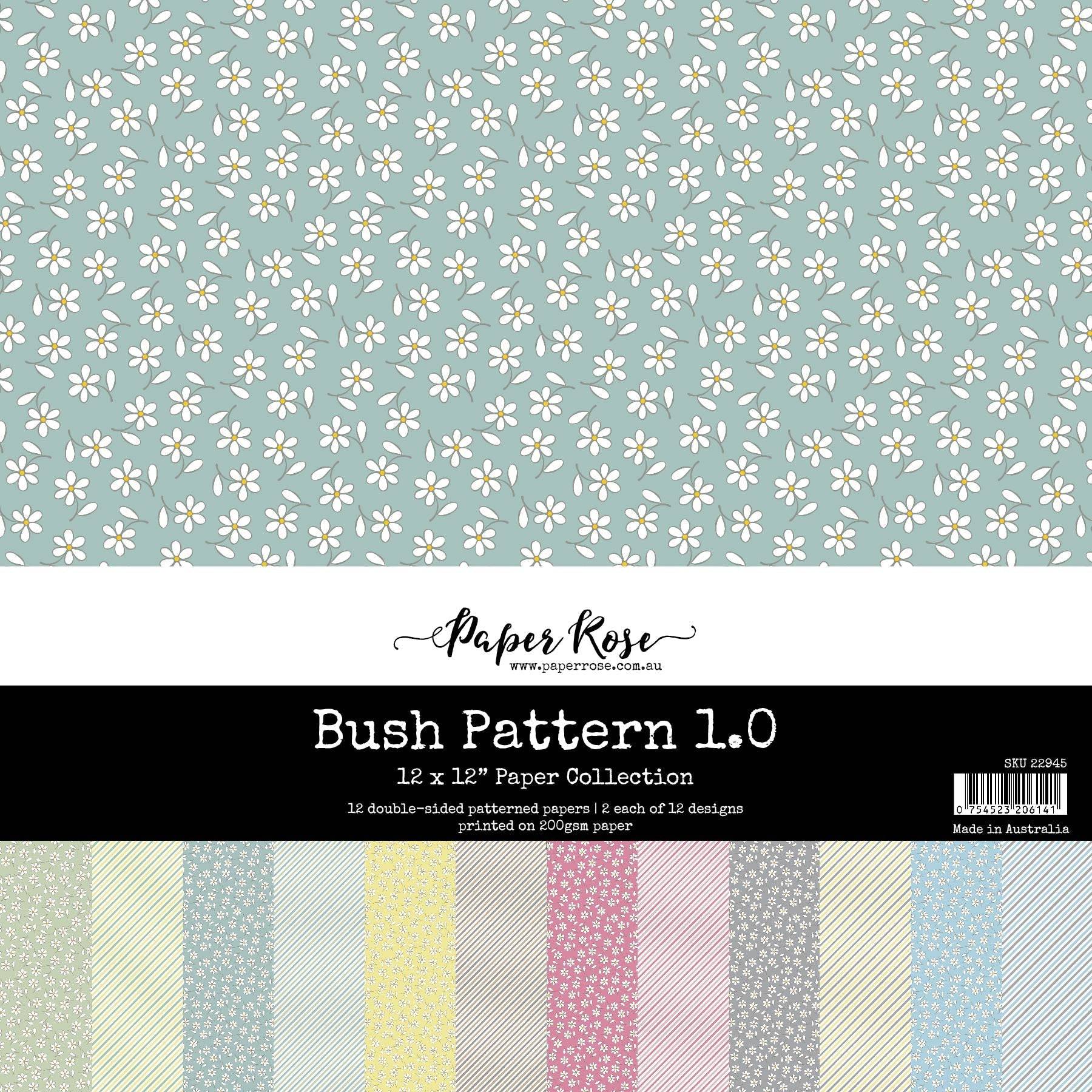 Bush Pattern 1.0 12x12 Paper Collection