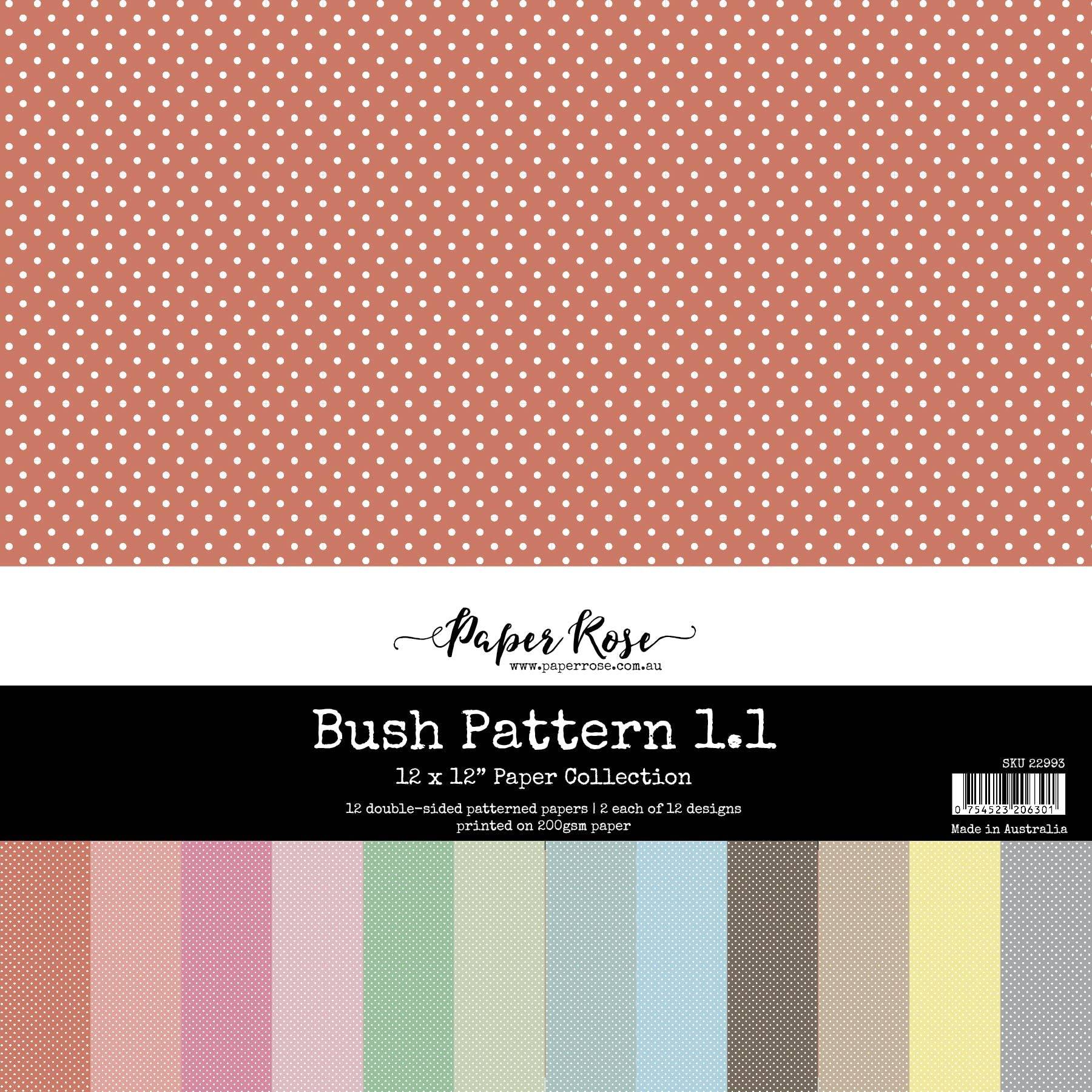 Bush Pattern 1.1 12x12 Paper Collection