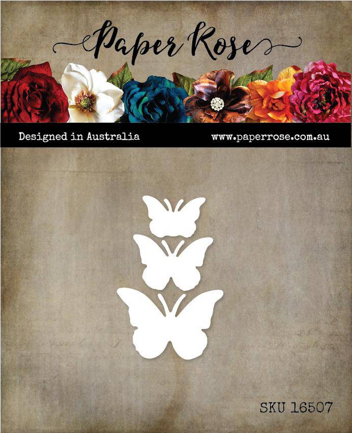 Butterfly Trio Solid Metal Cutting Dies