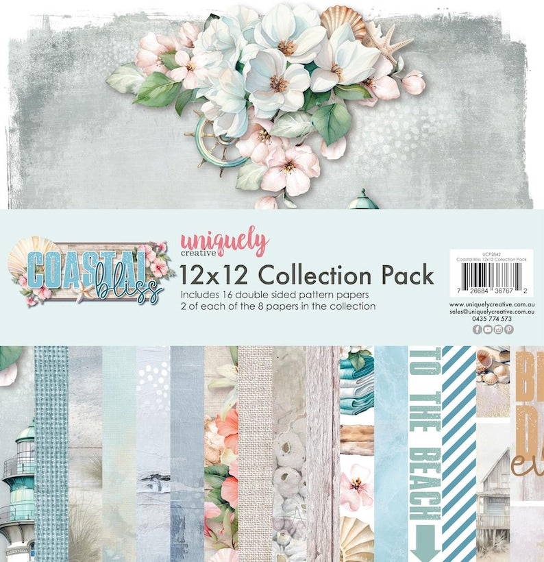 Coastal Bliss 12x12 Collection Pack