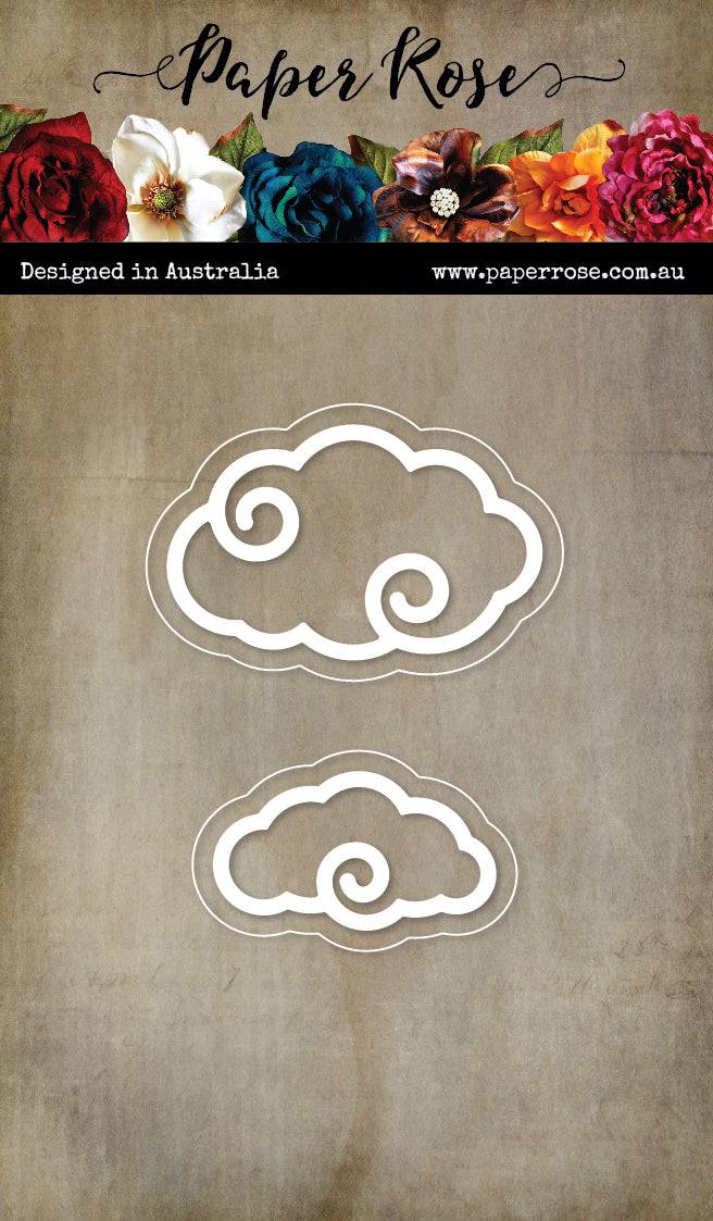 Layered Cloud Doodles Metal Cutting Die