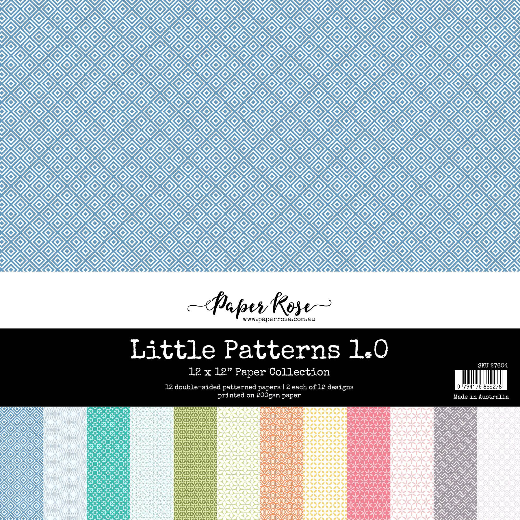 Little Patterns 1.0 12x12 Paper Collection