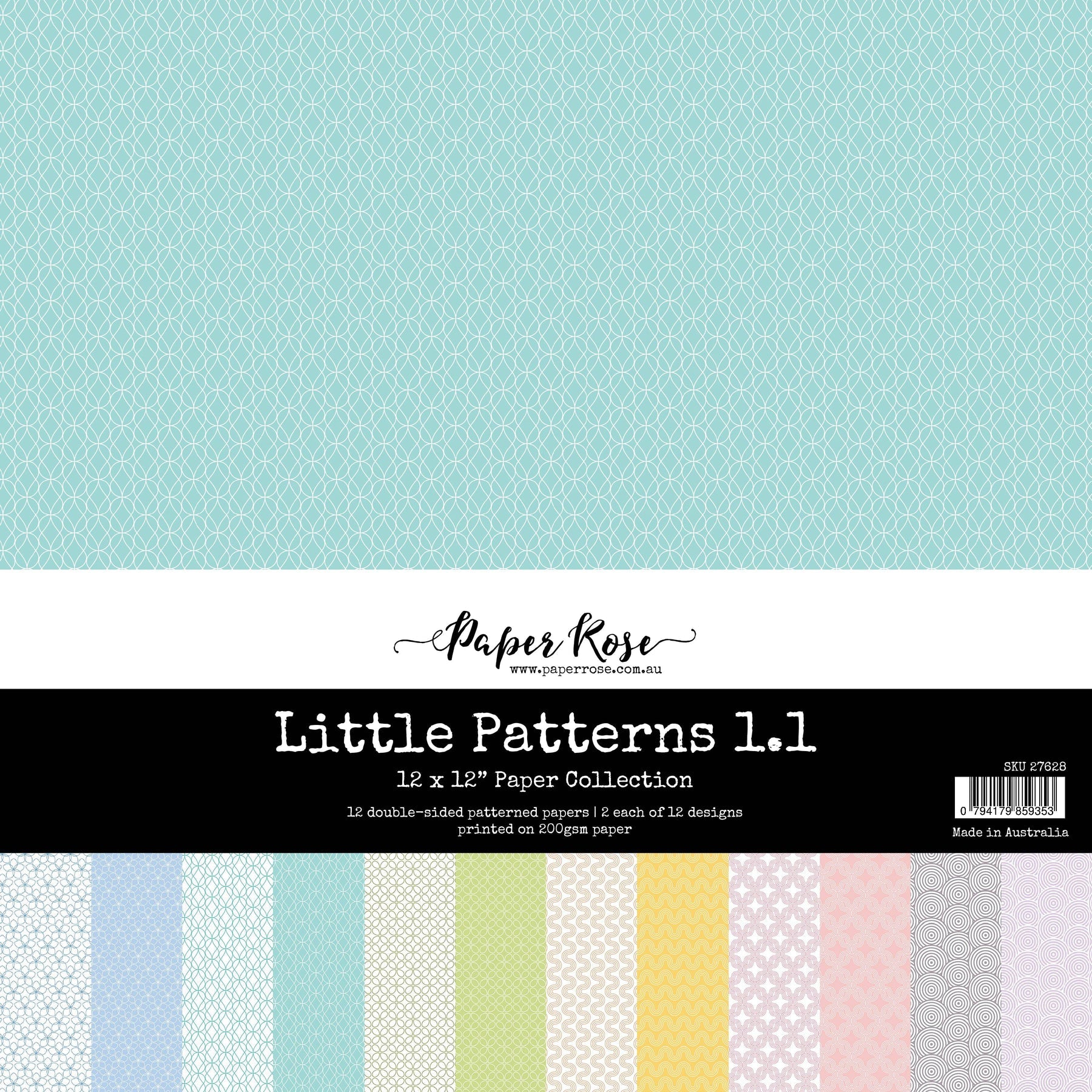 Little Patterns 1.1 12x12 Paper Collection