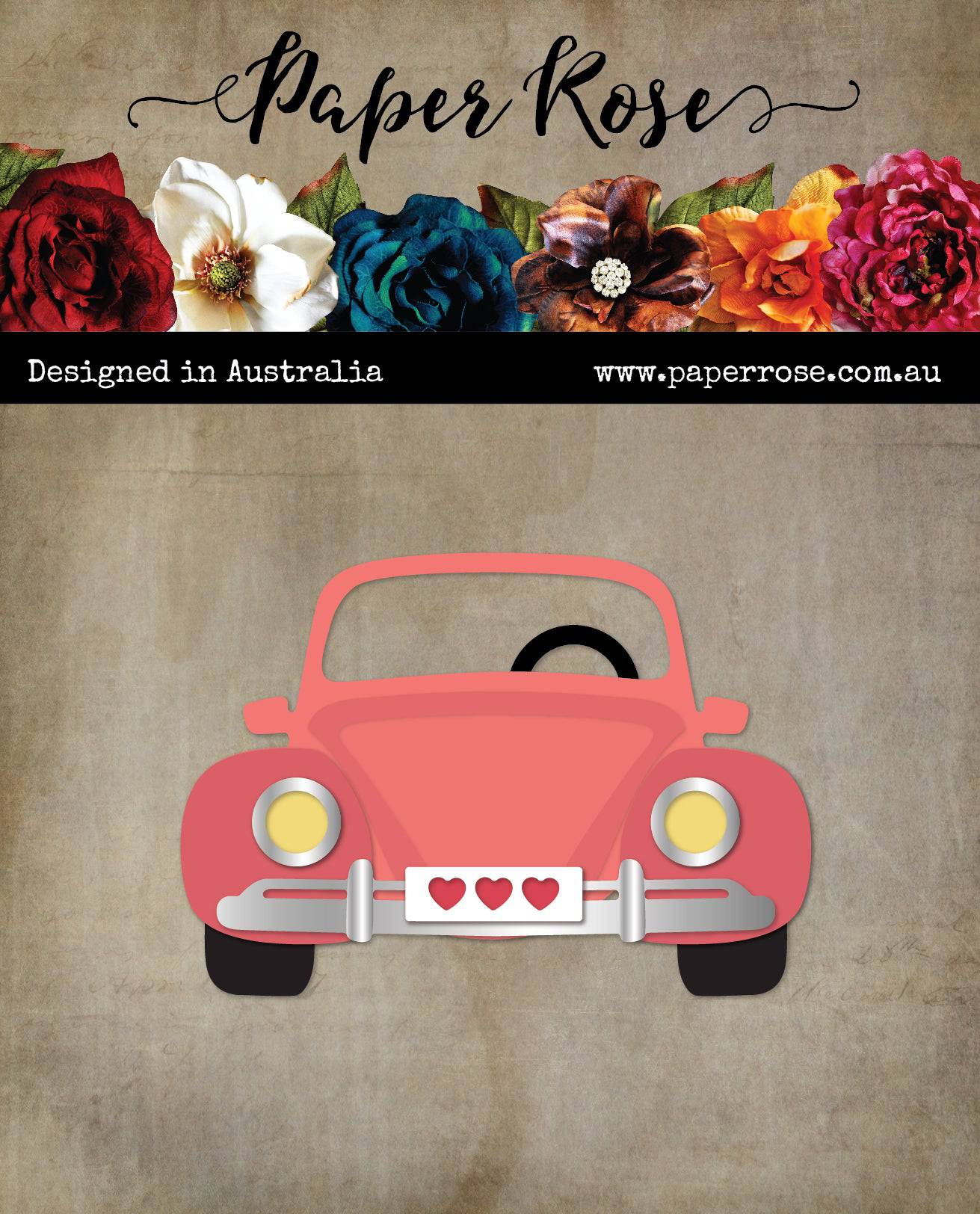 Love Bug Builder Metal Cutting Die