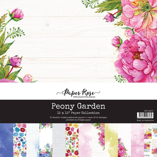 Peony Garden 12x12 Paper Collection