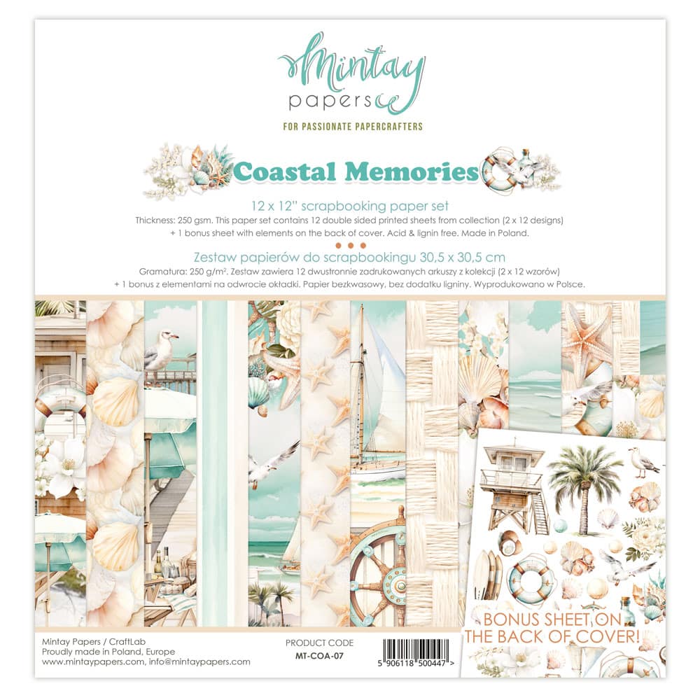 Coastal Memories 12 x12 Set