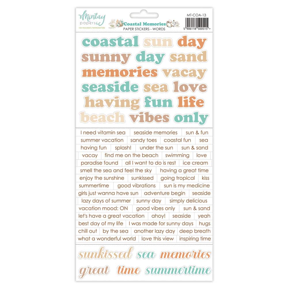 Coastal Memories Stickers