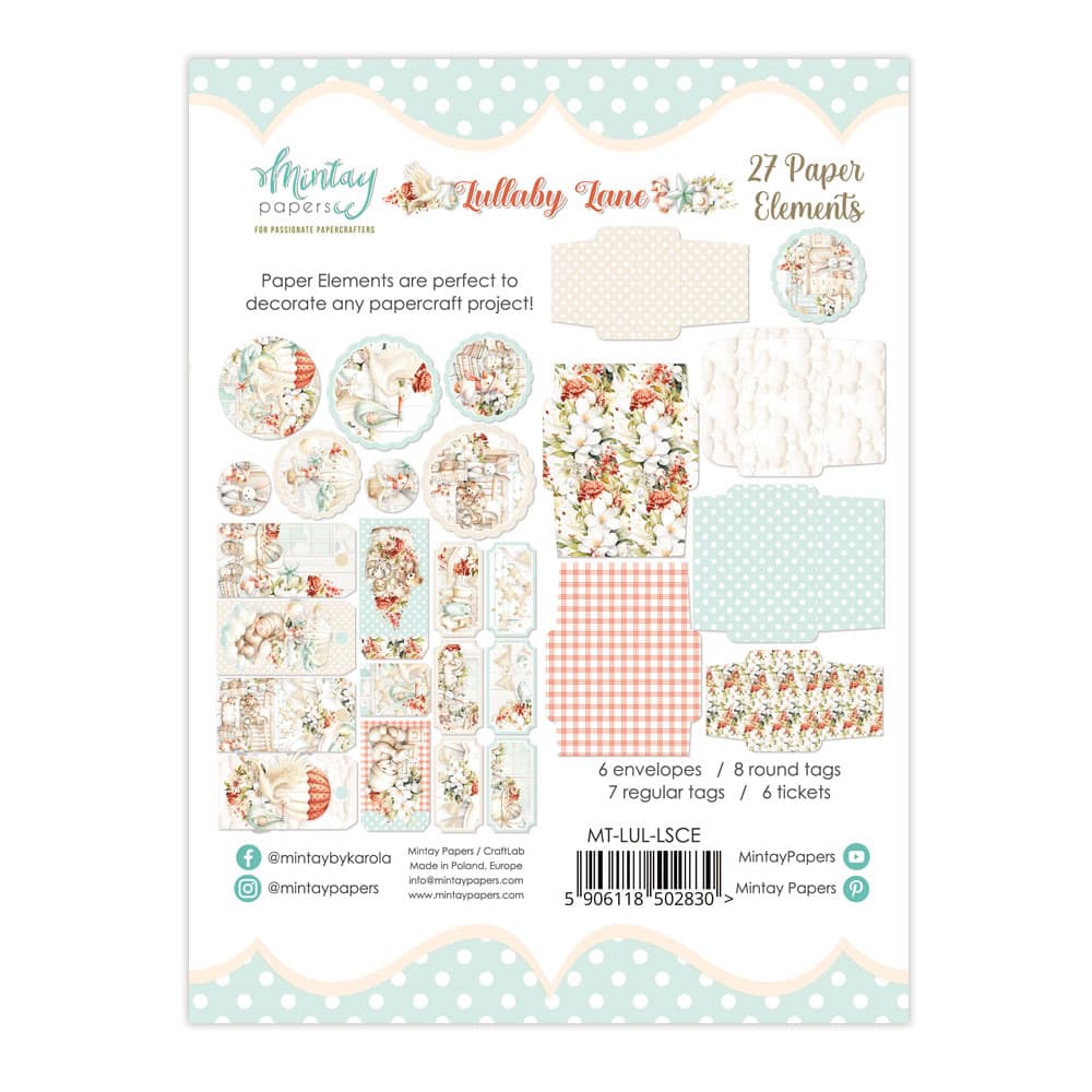 Lullaby Lane Paper Elements