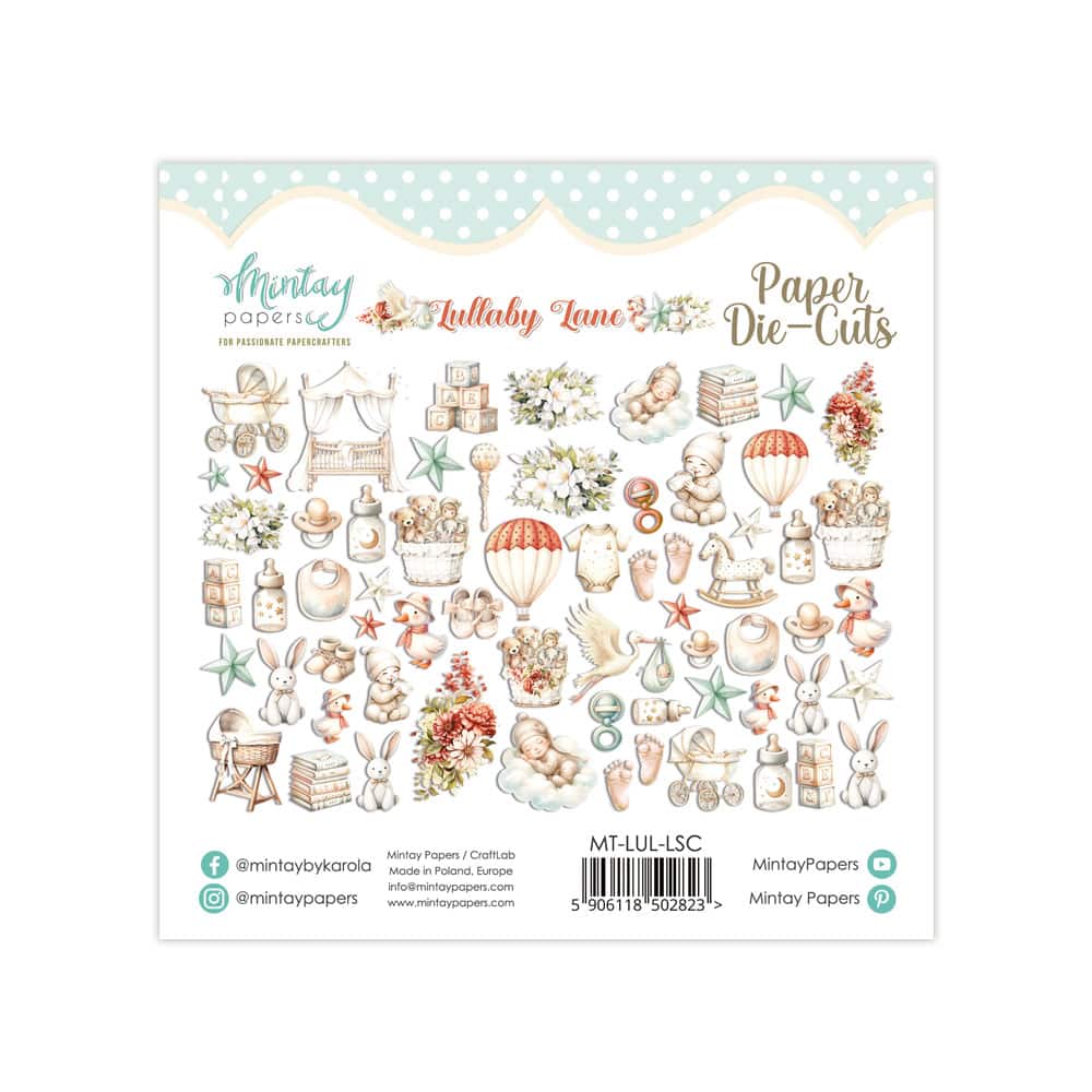Lullaby Lane Paper Die Cuts