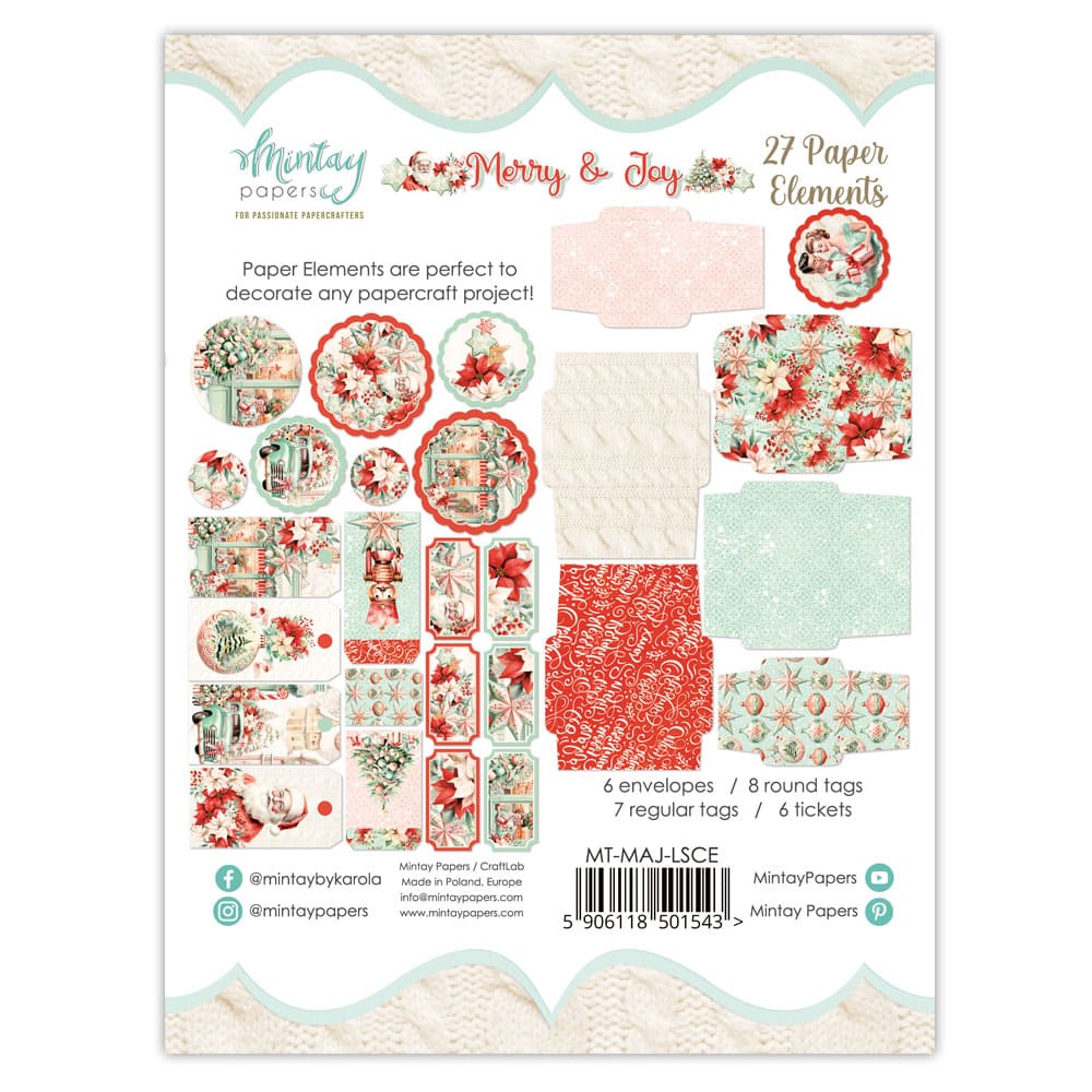 Merry & Joy Paper Elements