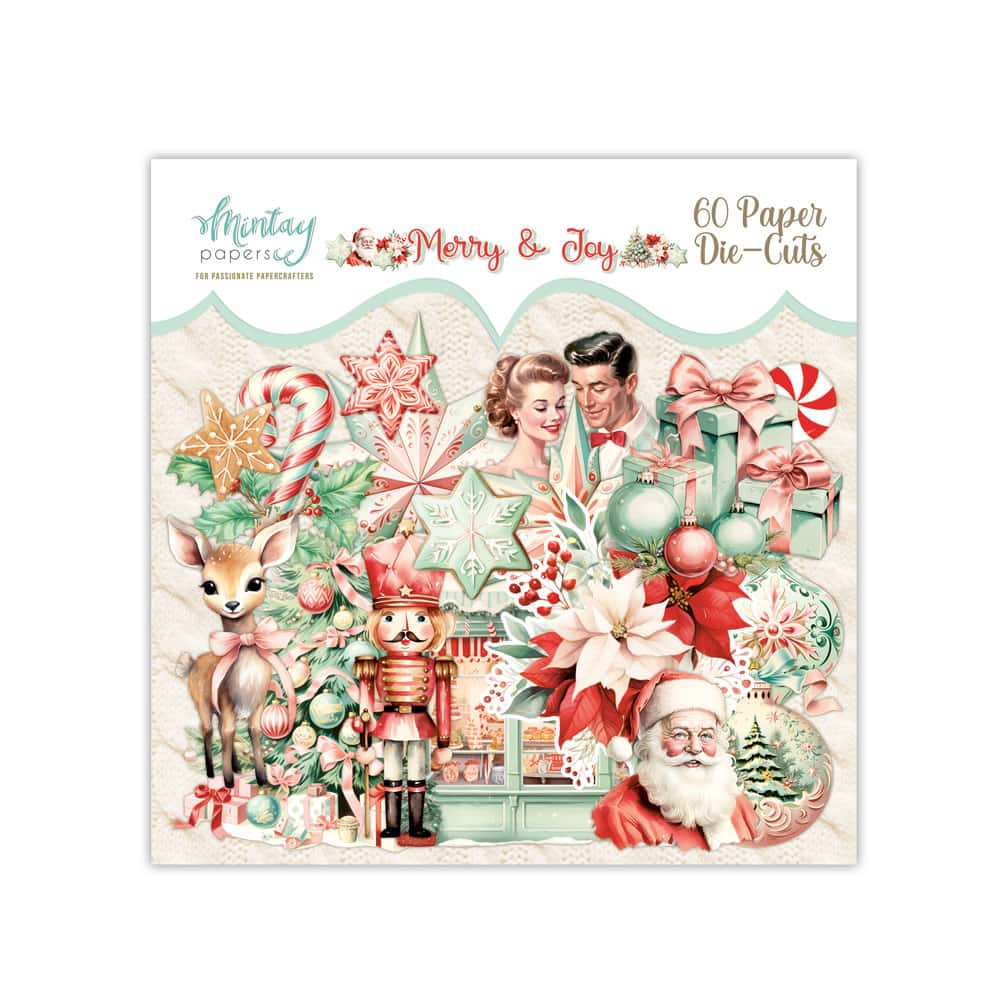 Merry & Joy Paper Die Cuts