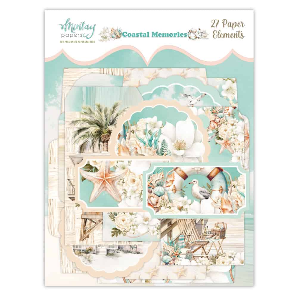 Coastal Memories Paper Elements