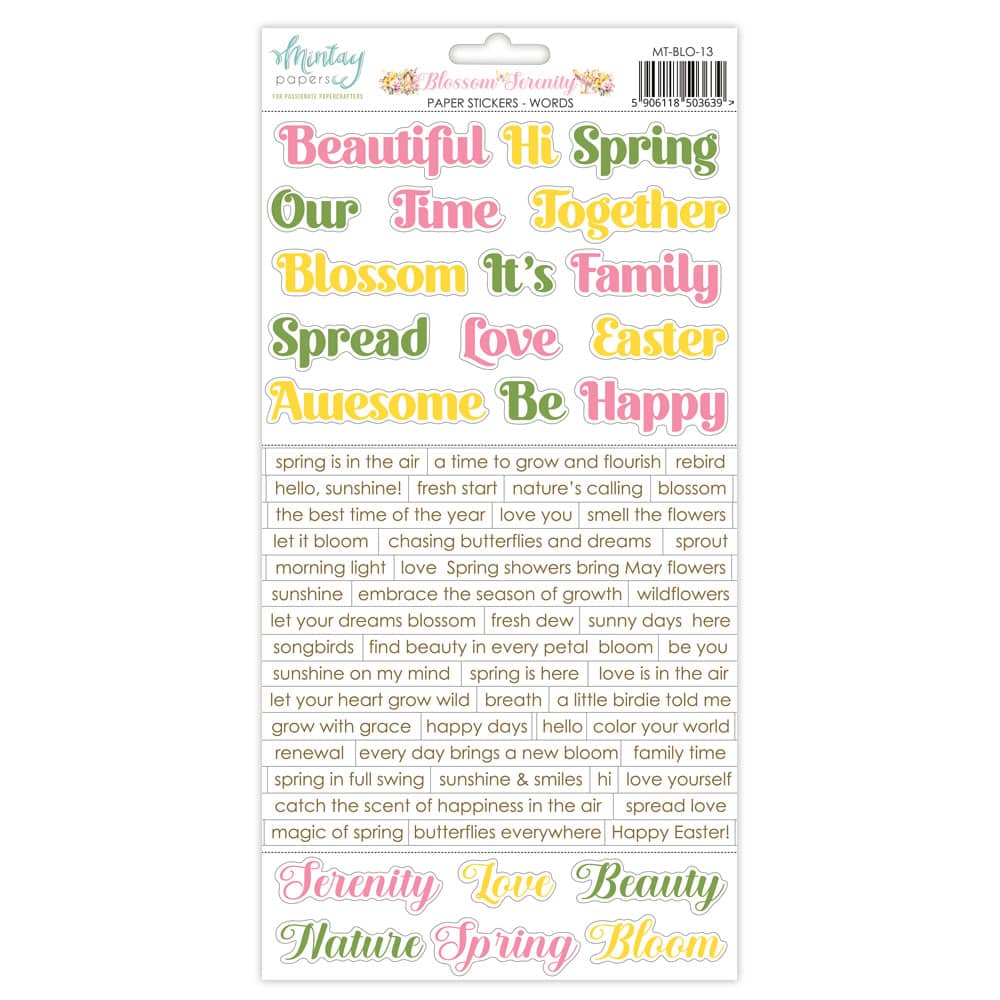 Blossom Serenity Stickers