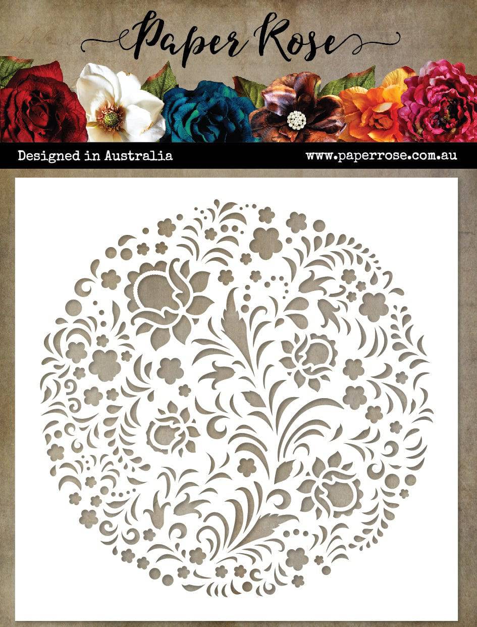 Scandi Circle 6x6" Stencil