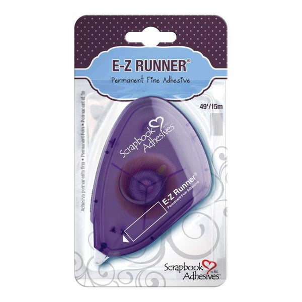 Scrapbook Adhesives E-Z  Vellum Runner Fine Adhesive Permanent.375In.X49'*