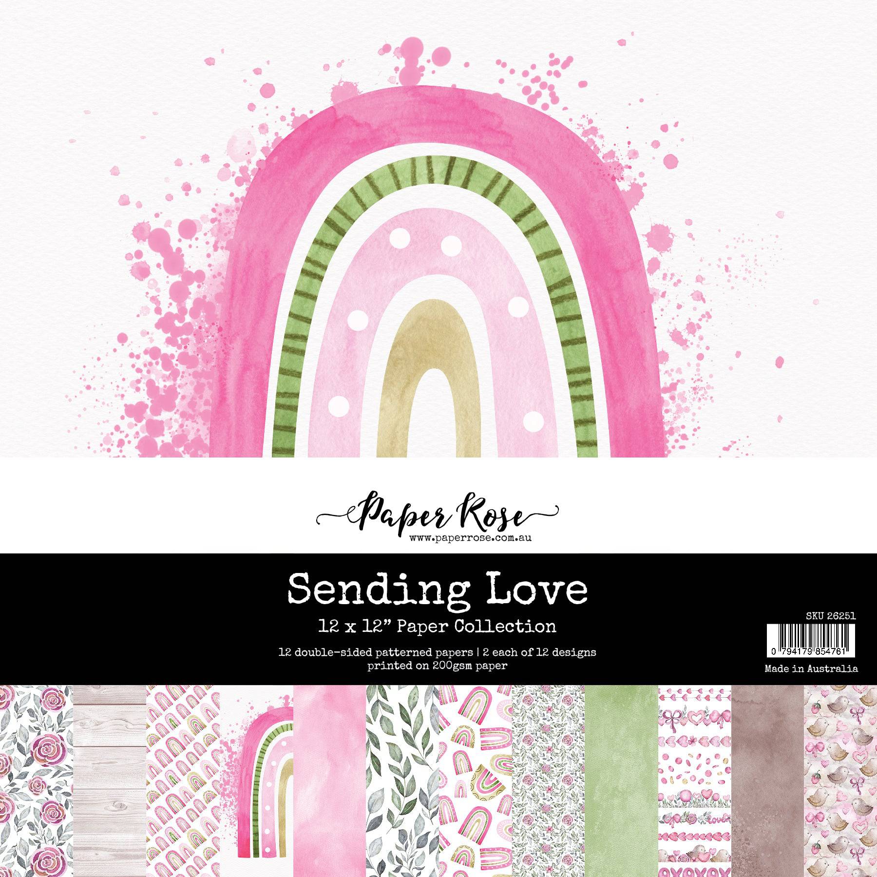 Sending Love 12x12 Paper Collection